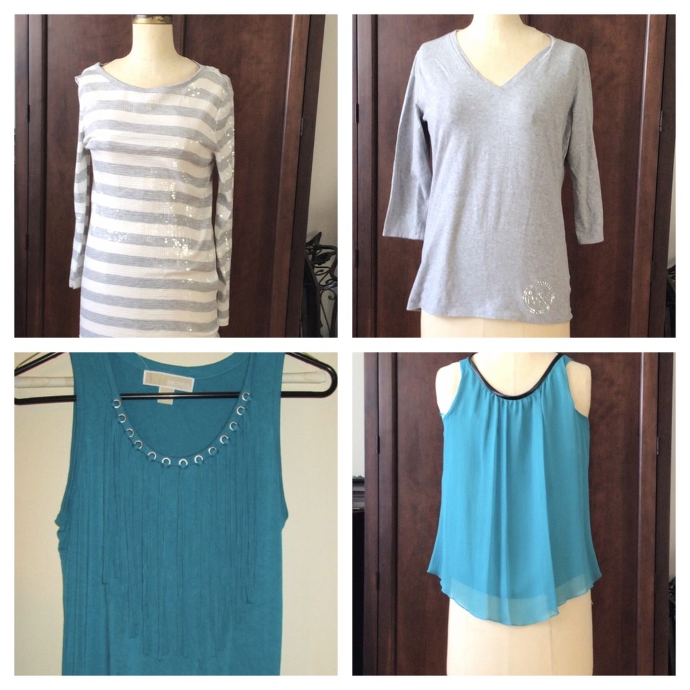 Lot of 4 Tops/ 3-MK & 1 Vince Camuto